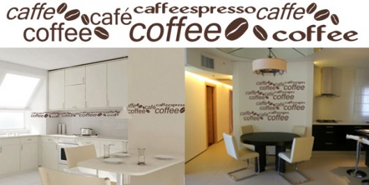 Naklejka na ścianę- coffee - dla Mariaeli Tulis