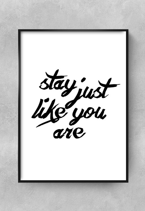 Plakat typograficzny A1 HUS