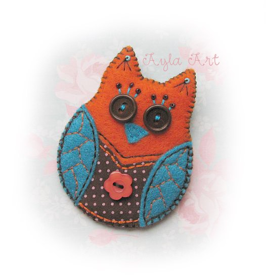 Sowa elegantka - seria limitowana ;) AylaArt
