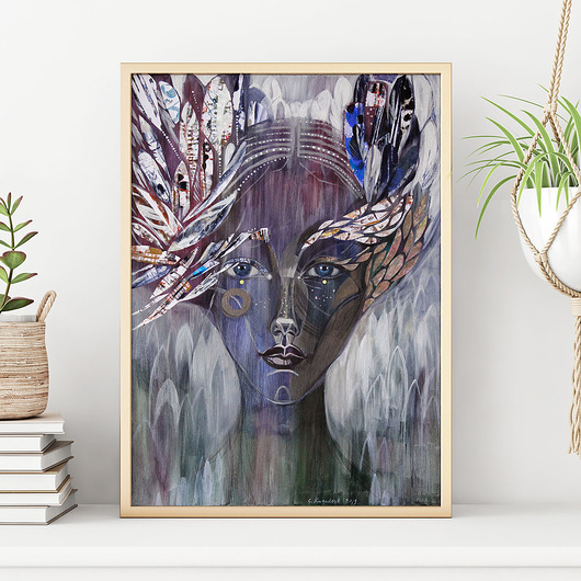 Plakat 50x70 cm - Uskrzydlona Gabriela Krawczyk