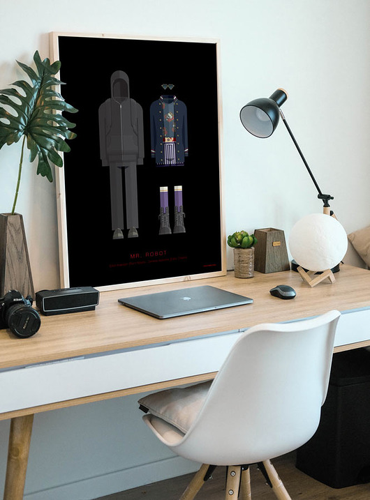 plakaty Mr. Robot - plakat fine art 50x70 cm