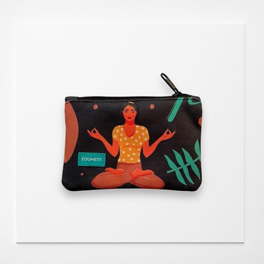 portfele damskie Portfelik mini - joga