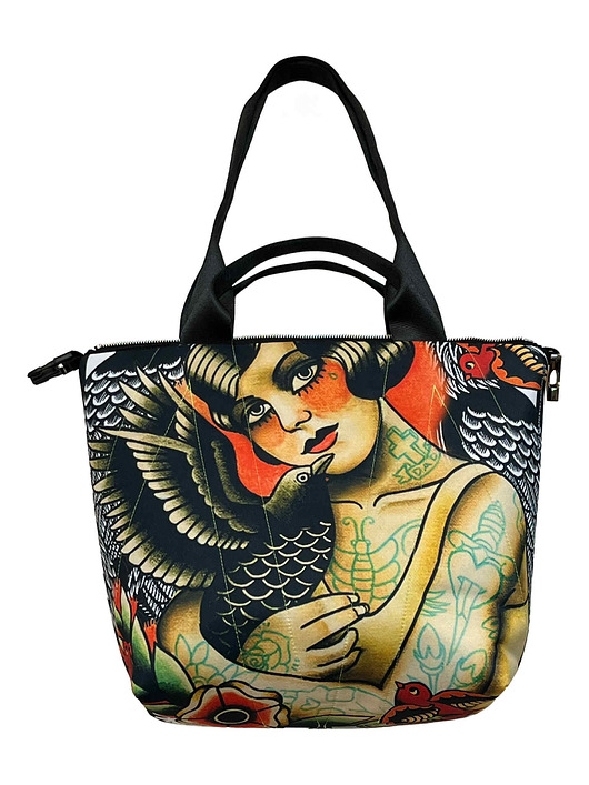 torby na ramię Art MIMA bag SHORT & Szymon Kurpiewski print
