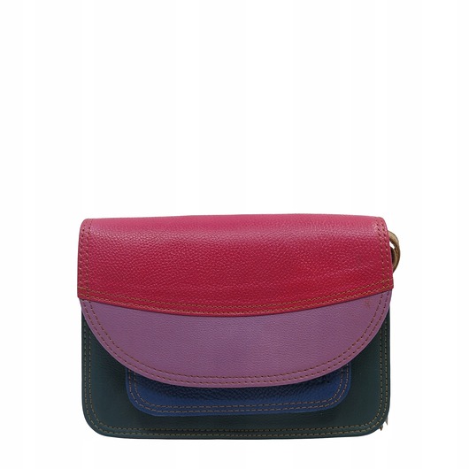 torby na ramię Torebka damska skórzana regulowany pasek kolorowa eko OLIVKA