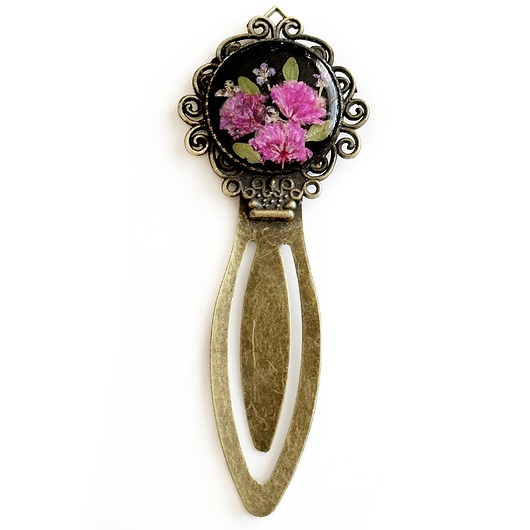 zakładki do książek Zakładka do książki z kwiatami