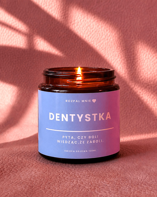 świece zapachowe Świeca zapachowa DENTYSTKA