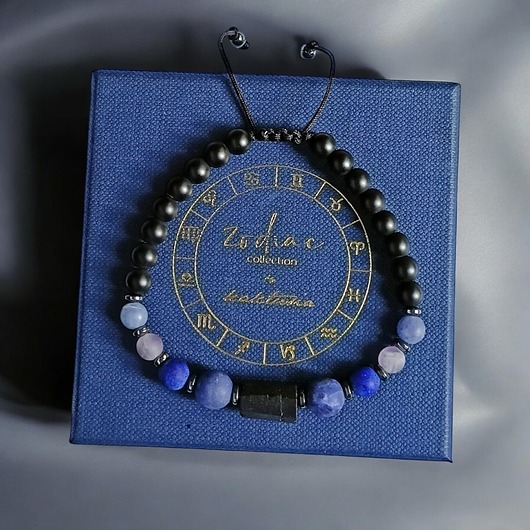 biżuteria męska PANNA - zodiac collection - bransoletka regulowana ONE SIZE