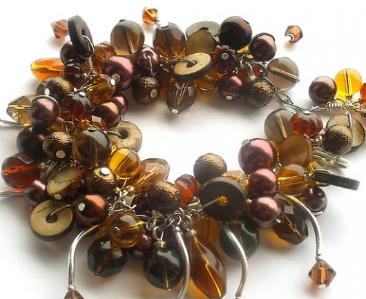 honey brown - bransoletka maghia