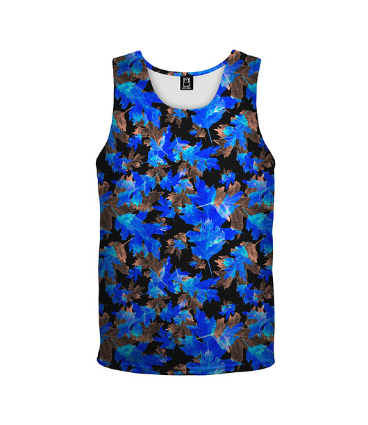t-shirty dla chłopców Bokserka Top Boy DR.CROW Blue Leaves