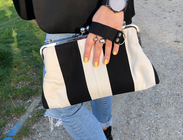 torebki do ręki Torebka Pasy pion