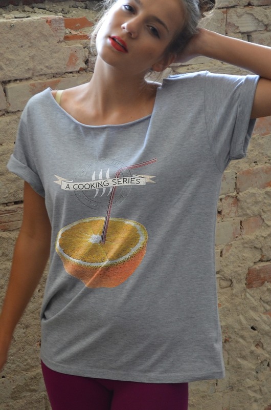POMARAŃCZA Oversize T-shirt GAU great as You