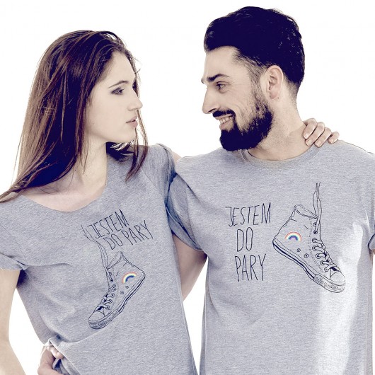 Zestaw 2 t-shirtów podkoszulków WALENTYNKI AbouTEES