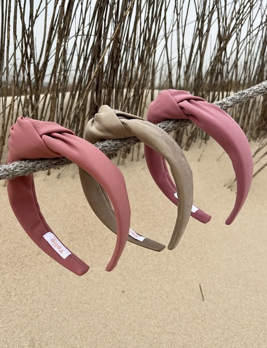 opaski do włosów Supełkowa opaska do włosów Nora