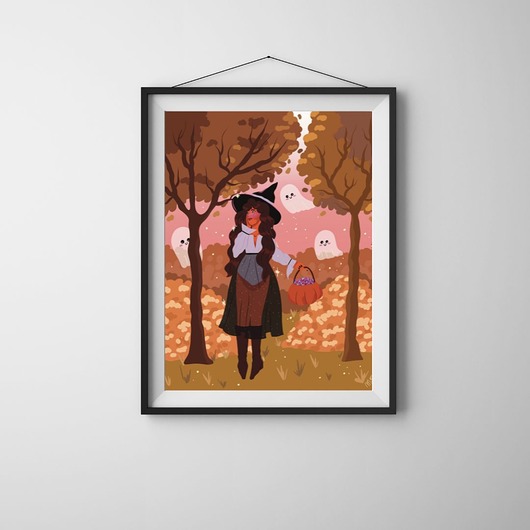 grafiki i ilustracje Plakat "Halloween"