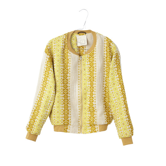 yellow bomber Floral Escape