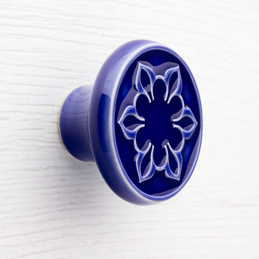 gałki do mebli Gałka do mebli, ciemnoniebieska, wz.2