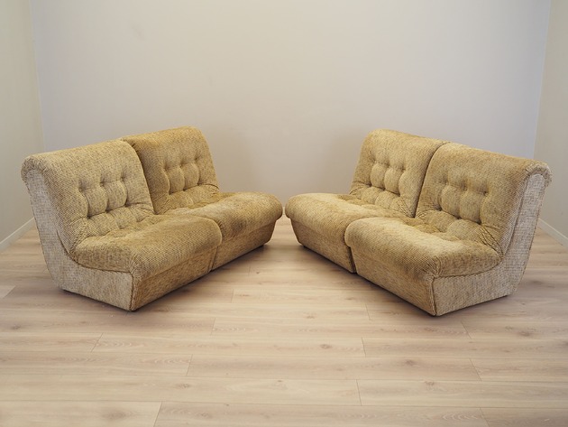 sofy i szezlongi Sofa modułowa, włoski design, lata 60, produkcja: Włochy