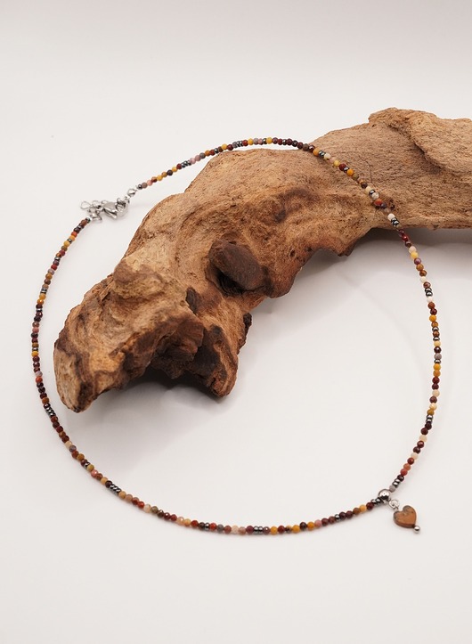 kolie Naszyjnik Earth Heart