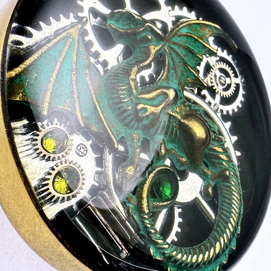 wisiory WISIOR - Dragon Green Beast II - unikatowy prezent