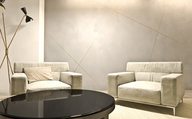 Ozdoby na ścianę Tynk dekoracyjny efekt betonu architektonicznego Cameleo Deco Coatings