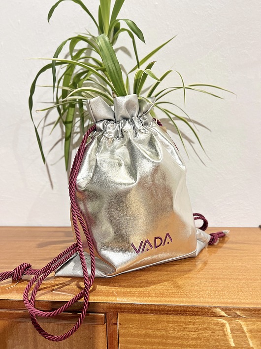 plecaki Worek plecak srebrny VADA