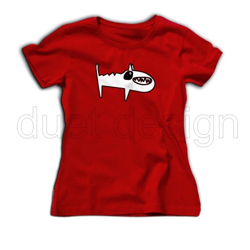 T-shirt Damski P_077 duet design Duet design