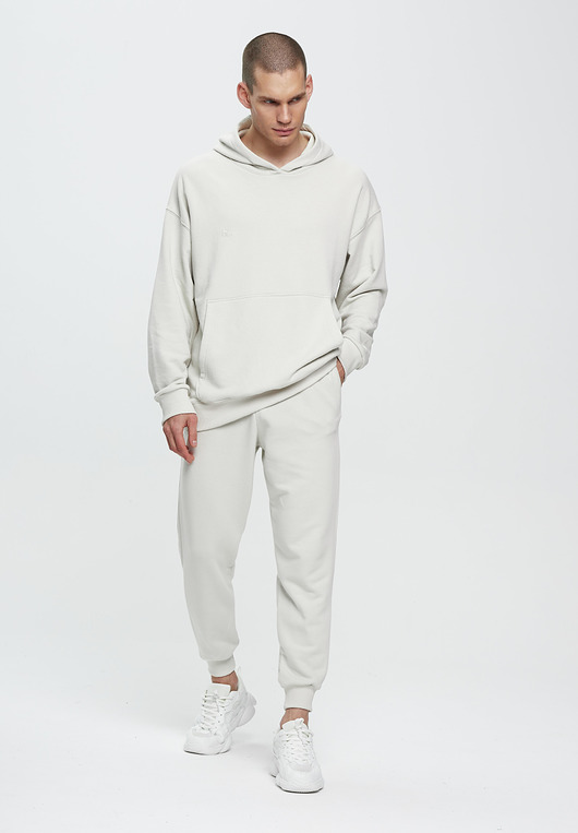 bluzy męskie Zestaw dresowy STUDIO Bianco męski