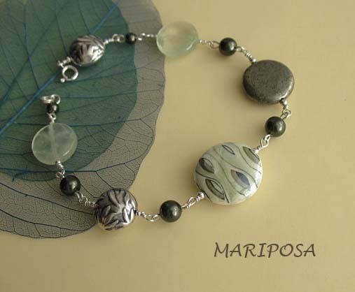 ceramica porcelana exclusive II - bransoleta mariposa