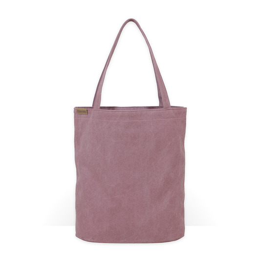 Shopper bag XL różowa torba z grubej bawełny hairoo