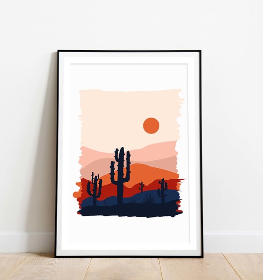 grafiki i ilustracje Desert #2