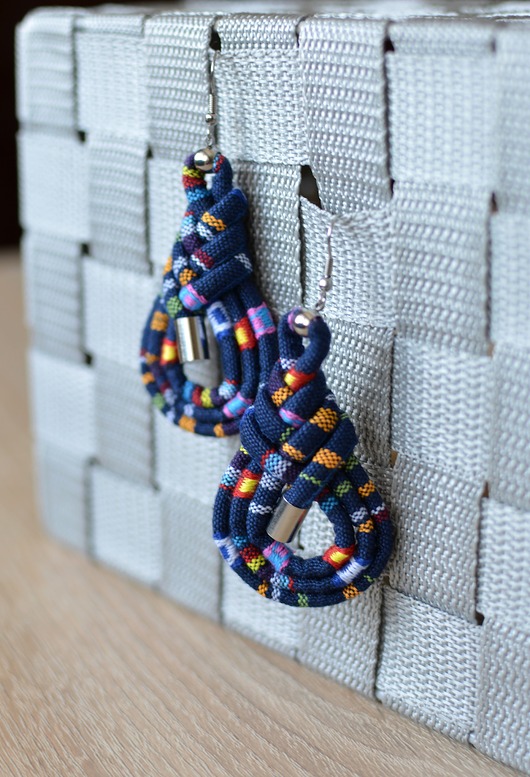 kolczyki - inne Kolczyki boho GIPSY plait