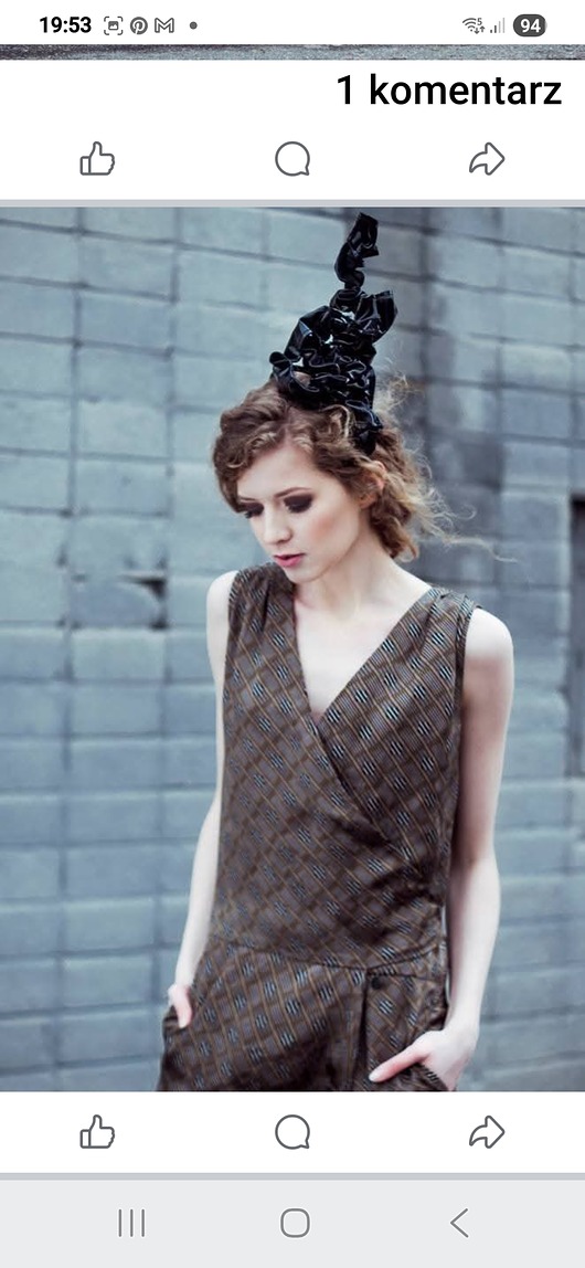 kombinezony damskie Jedwabny kombinezon