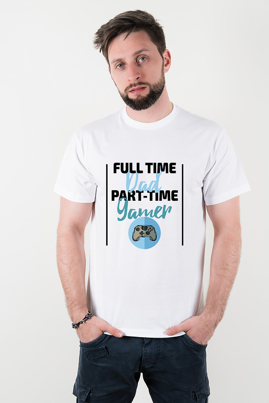 T-shirt męski dla taty (Dzień Ojca) AllbagAllprints