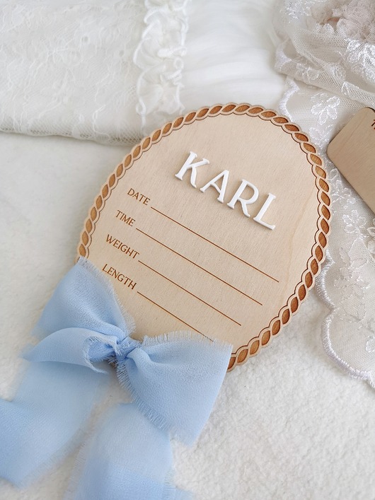 niemowlak - inne Tabliczka powitalna dla noworodka, metryczka dla dziewczynki, prezent noworodek