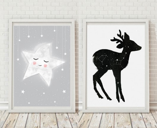 2 ilustracje | 50x70 cm, 50x40 cm Anita Tomala