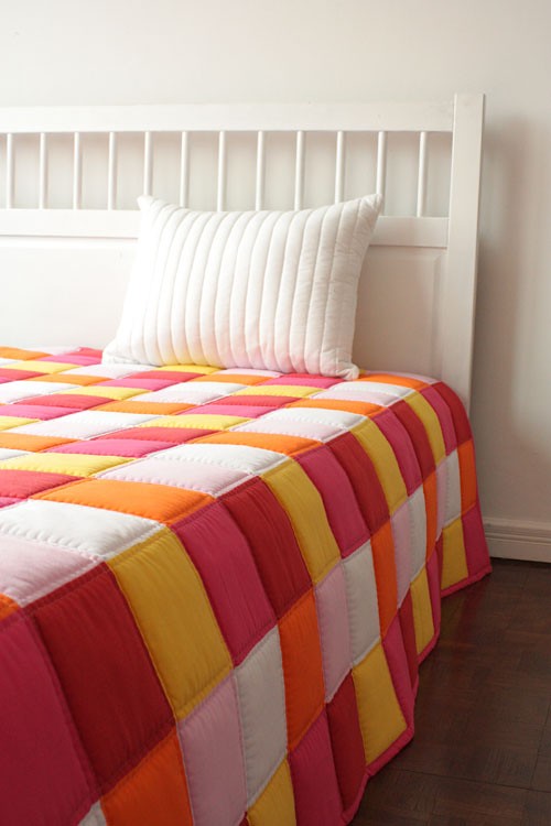 Narzuta patchwork dwustronna |ENATI| patchwork house
