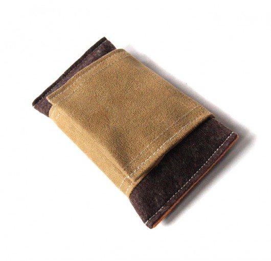 etui - brown&orange&nut - elfagado