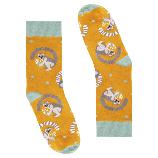 Skarpetki Madagaskar Lemury 36-41 FAVES. Socks&Friends