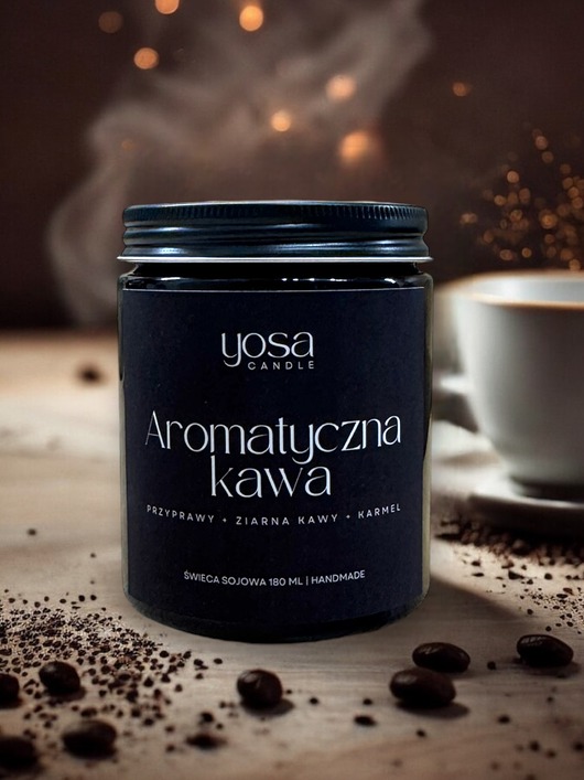 świece zapachowe Świeca Sojowa Aromatyczna Kawa