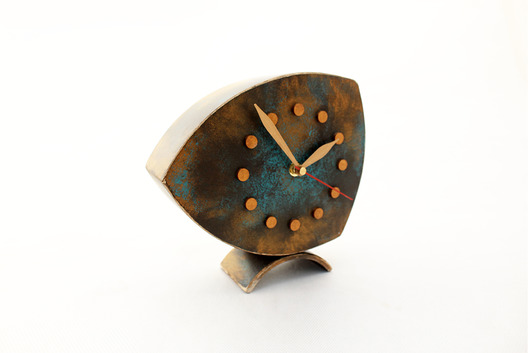 zegarek Sixty  złoty - EDYCJA LIMITOWANA Clock Wood Studio