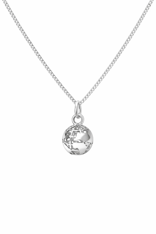 złote naszyjniki SMALL WORLD- srebro, złoto, różowe złoto