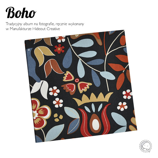 Boho #2 | Album na fotografie | Czarny hideoutcreative