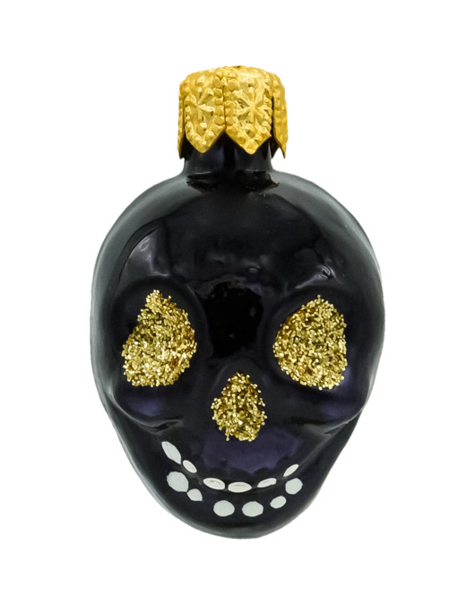 ozdoby choinkowe Bombka choinkowa: Czaszka z brokatowymi oczami: złota