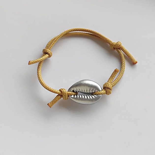 bransoletki na sznurku MUSZLE  bransoletka