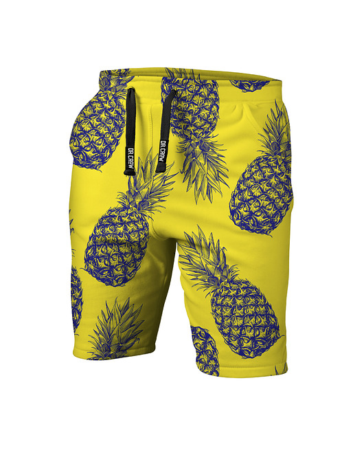 spodnie dla chłopców Krótkie Spodenki Shorty Boy DR.CROW Pineapples