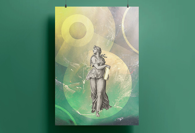 grafiki i ilustracje Plakat - kolaż - Time To Leave - A4