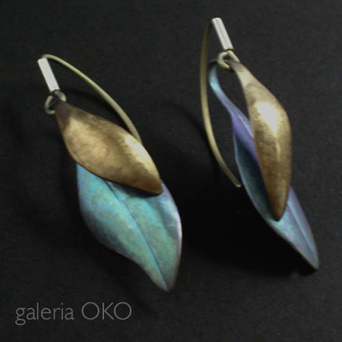 Tytanowe kolczyki galeria OKO