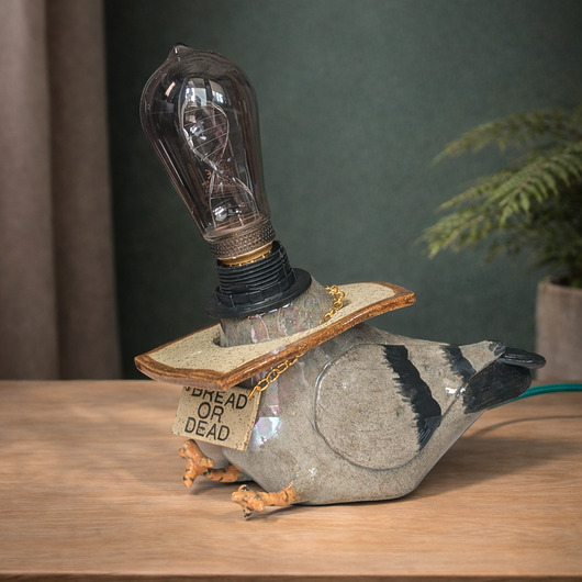 lampy stołowe Lampa ceramiczna BREAD OR DEAD