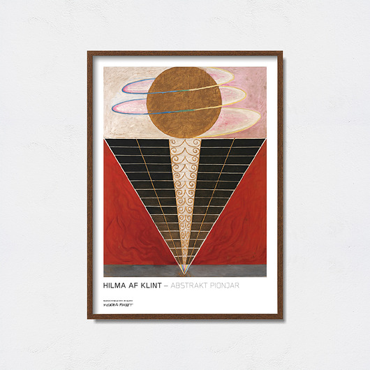 Hilma Af Klint plakat do wystawy Pas De LArt