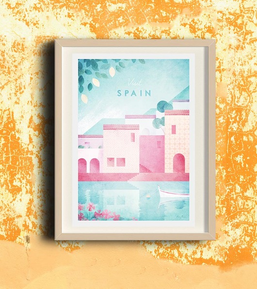 plakaty Hiszpania - vintage plakat 50x70 cm